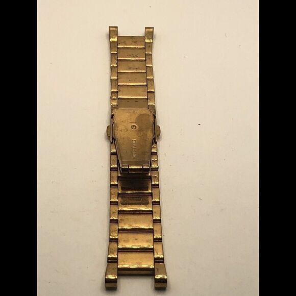 Michael Kors Watch Parts Links Partial Band Clasp Silver-tone 18mm PJ378 - Picture 8 of 12